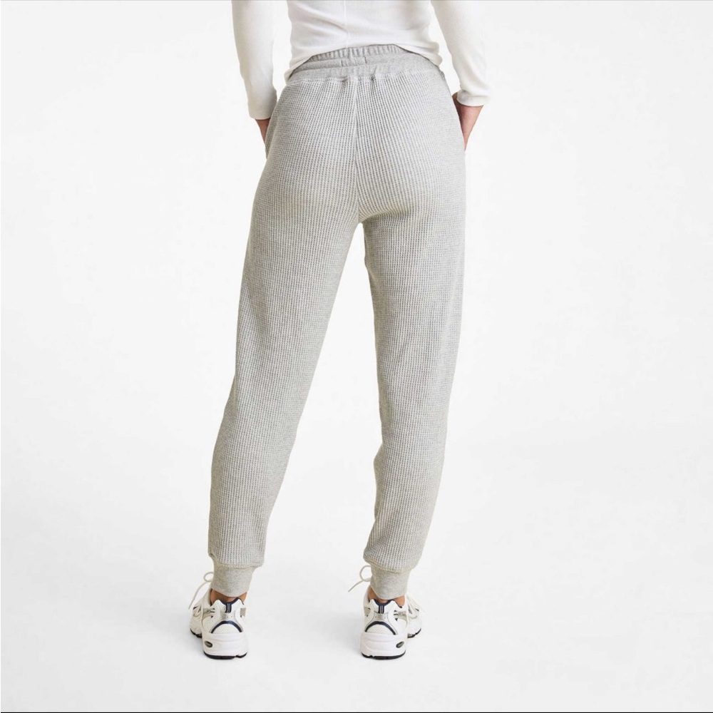 Nuuds waffle jogger - Heather Grey - Picture 5 of 8